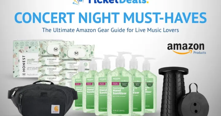Concert Night Must-Haves: The Ultimate Amazon Gear Guide for Live Music Lovers