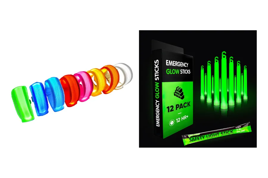 Light-Up Bracelets or Glow Sticks