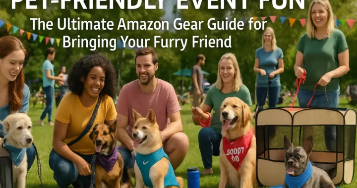 Pet-Friendly Event Fun: The Ultimate Amazon Gear Guide for Bringing Your Furry Friend