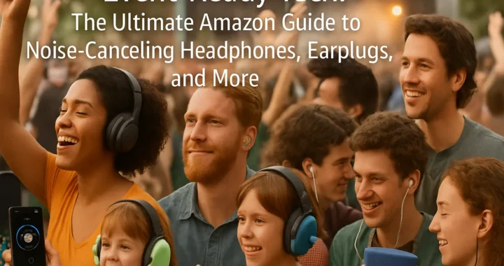Event-Ready Tech: The Ultimate Amazon Guide to Noise-Canceling Headphones, Earplugs, and More