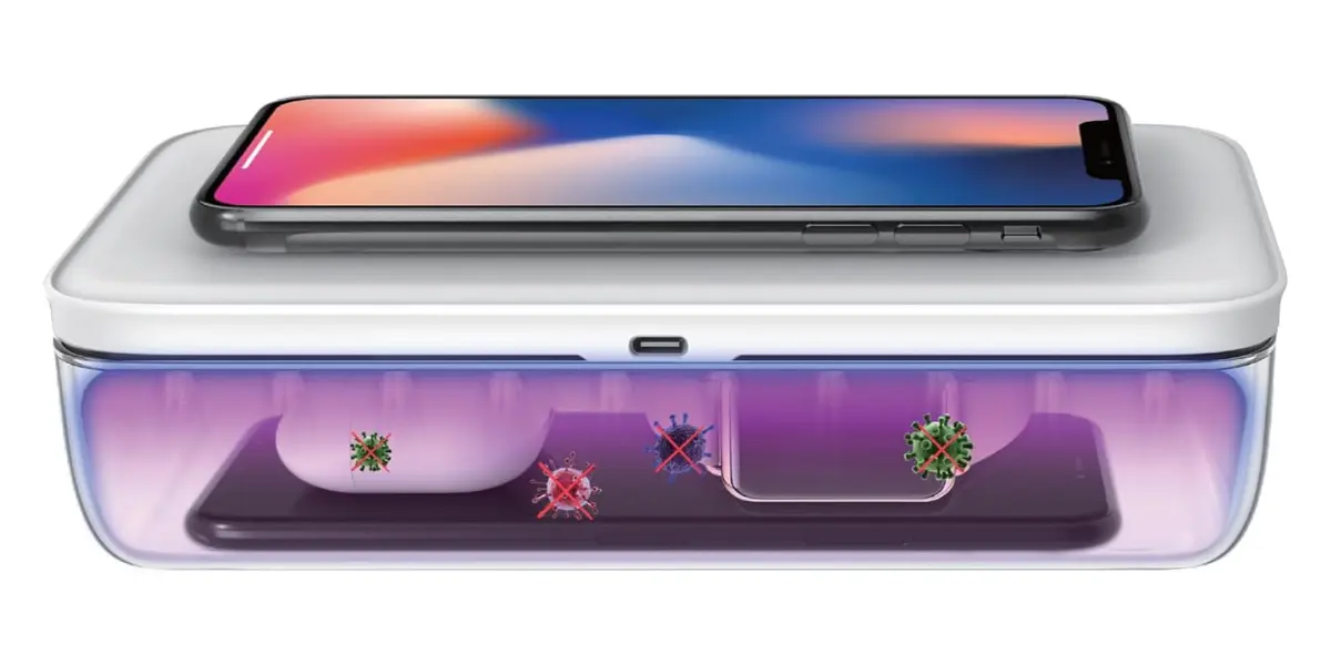 UV-C Sanitizing Case for Ear Devices