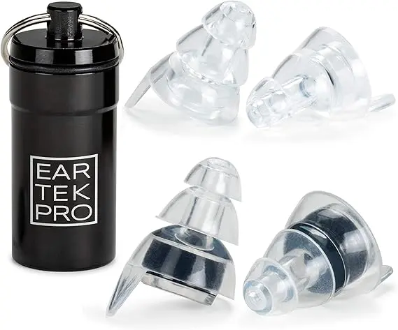 EarTekPro High-Fidelity Concert Earplugs