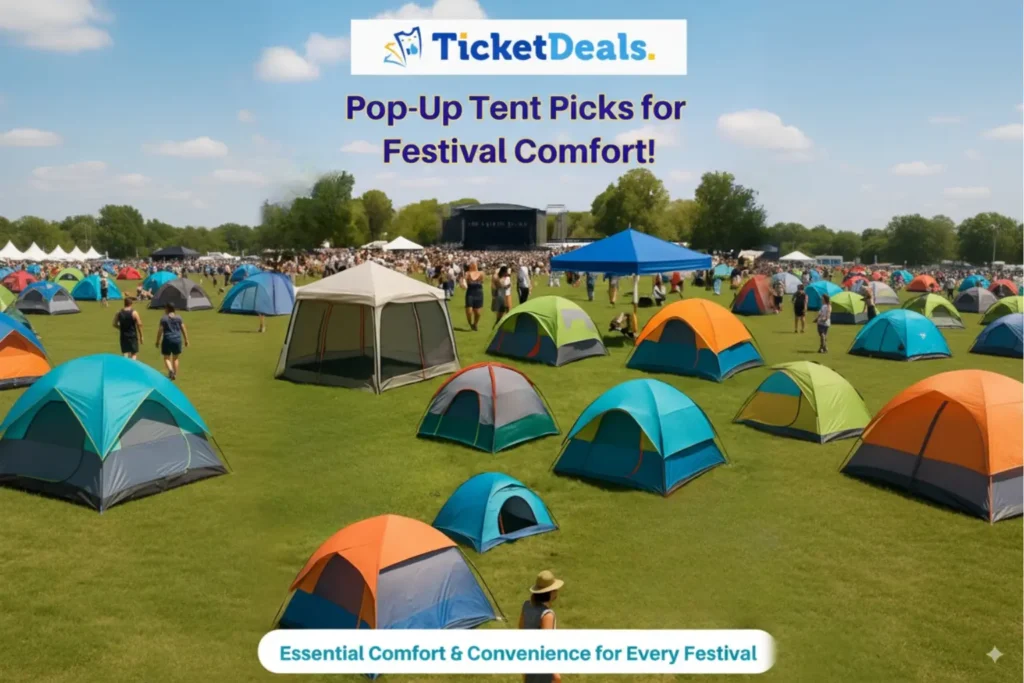 Pop-Up Tents for Outdoor Festivals