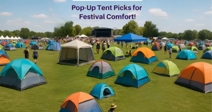 Pop-Up Tents for Outdoor Festivals: Easy Setup Shelters for Weekend Warriors