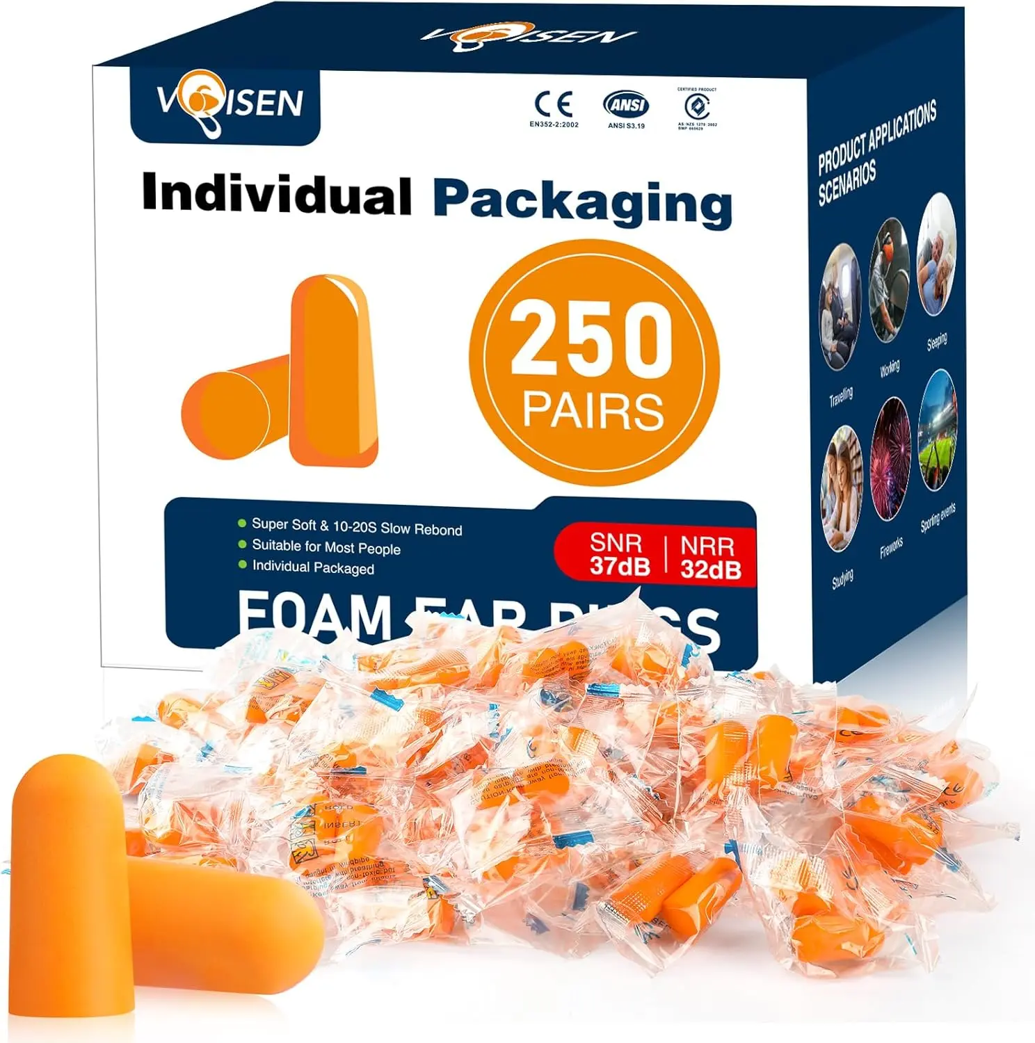VOISEN Ear Plugs